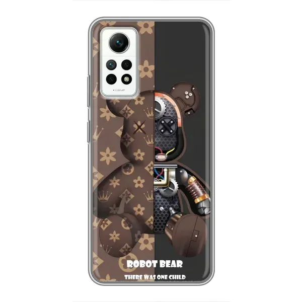 Чохол з принтом «Ведмідь Луі Вітон» для Xiaomi Redmi Note 12 Pro (4g)