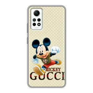 Чохол Disney Mouse Xiaomi Redmi Note 12 Pro (4g) (PREMIUMPrint) (Mikki Gucci)