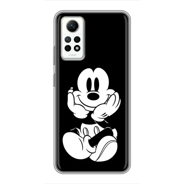 Чехол с принтом «Микки на черном» для Xiaomi Redmi Note 12 Pro (4g)