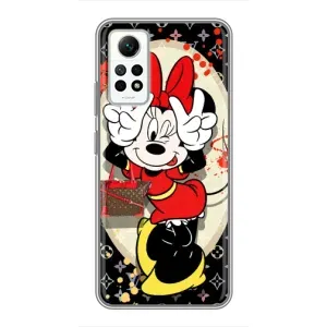 Чохол Disney Mouse Xiaomi Redmi Note 12 Pro (4g) (PREMIUMPrint) (Мінні peace)