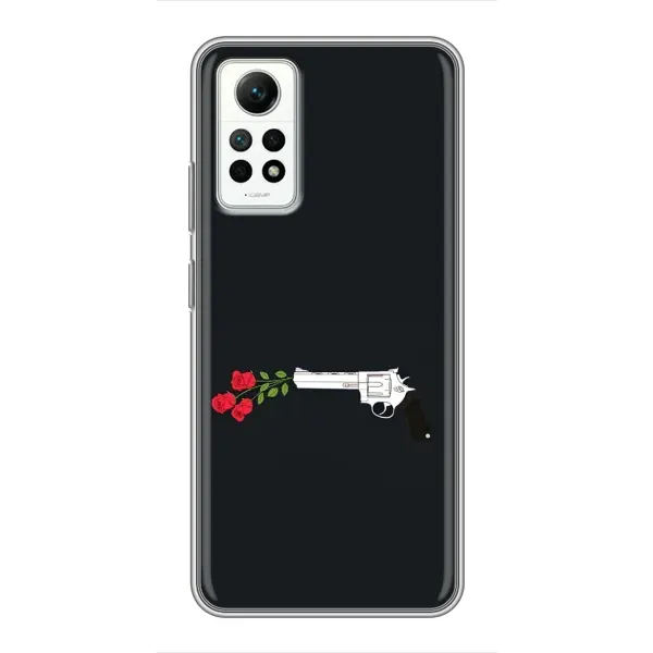 Чехол с принтом «Неожиданные цветы» для Xiaomi Redmi Note 12 Pro (4g)