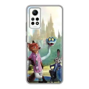 Чохол Зоотрополіс на Xiaomi Redmi Note 12 Pro (4g) (Герої мультфільму Зоотрополіс)