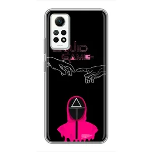 Чохол Гра в кальмара для Xiaomi Redmi Note 12 Pro (4g) (Мінімалізм Гра кальмара)