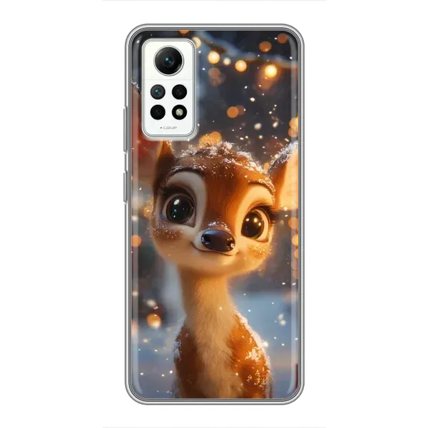 Чехол с принтом «Олененок среди гирлянд» для Xiaomi Redmi Note 12 Pro (4g) Чехол с принтом «Олененок среди гирлянд» для Xiaomi Redmi Note 12 Pro (4g)