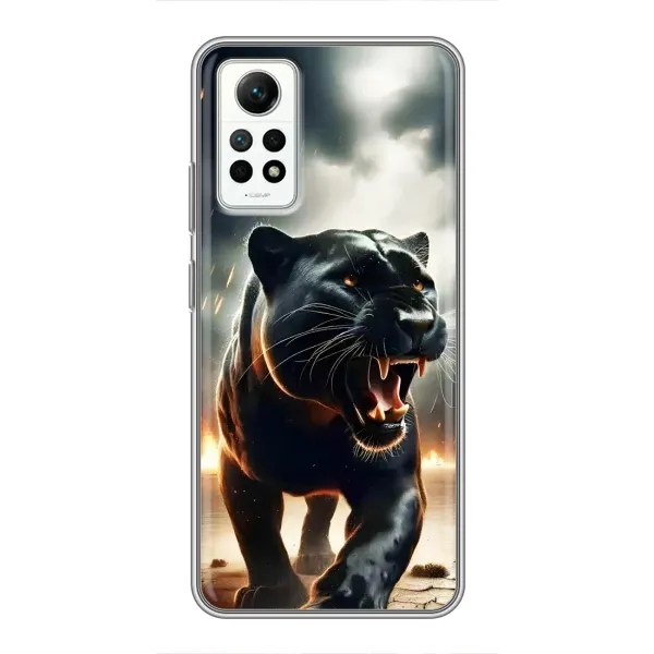 Чохол з принтом «Чорна пантера» для Xiaomi Redmi Note 12 Pro (4g)