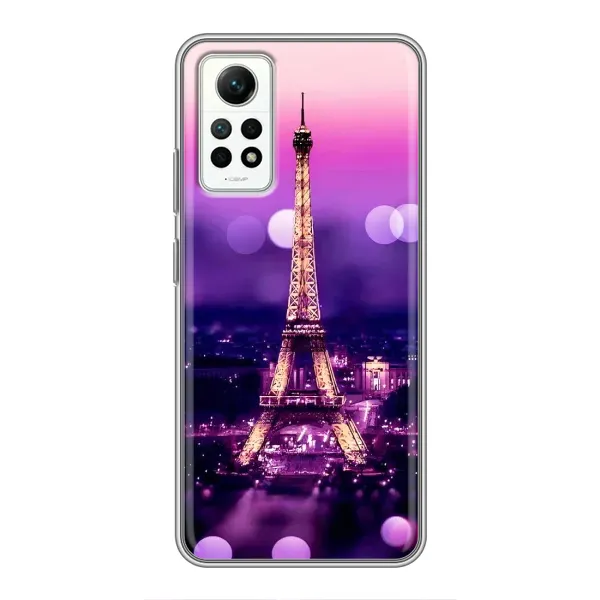 Чехол с принтом «Париж Башня» для Xiaomi Redmi Note 12 Pro (4g)