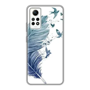 Чохол з картинкою (Стильні) Сяомі Редмі Нот 12 Про (4g) - (AlphaPrint) (Перо)