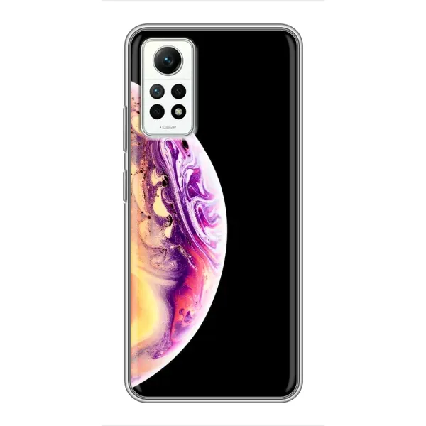 Чехол с принтом «Планета Айфон» для Xiaomi Redmi Note 12 Pro (4g)