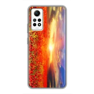Чохол з картинкою (Стильні) Сяомі Редмі Нот 12 Про (4g) - (AlphaPrint) (Поле тюльпанів)
