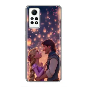 Чохол Рапунцель для Xiaomi Redmi Note 12 Pro (4g) (Принцеса та принц)