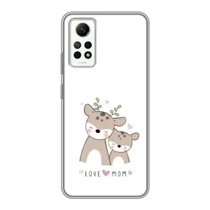 Чохли для мами на Xiaomi Redmi Note 12 Pro (4g) (Оленята мама і малюк)