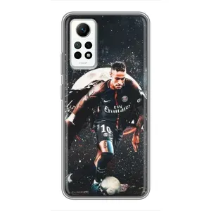 Чехол Неймар для Xiaomi Redmi Note 12 Pro (4g) (AlphaPrint) (PSG Neymar)