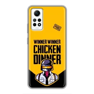 Чеjхол PUBG для Сяомі Редмі Нот 12 Про (4g) (AlphaPrint) (Pubg шолом)