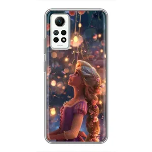 Чохол Рапунцель для Xiaomi Redmi Note 12 Pro (4g) (Рапунцель ліхтарики)