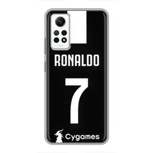 Чехол Криштиану Роналду для Xiaomi Redmi Note 12 Pro (4g) (AlphaPrint) (RONALDO 7)