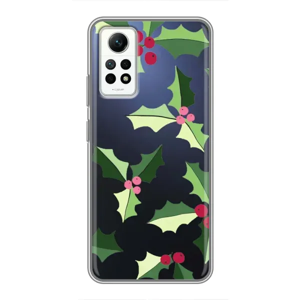 Чохол з принтом «Різдвяний фон» для Xiaomi Redmi Note 12 Pro (4g)
