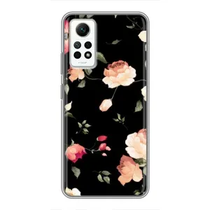 Чохли з квітами для Xiaomi Redmi Note 12 Pro (4g) (VPrint) (Трояндочки)