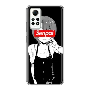 Чохли Персонажі Аніме Наруто для Xiaomi Redmi Note 12 Pro (4g) (AlphaPrint) (Senpai)