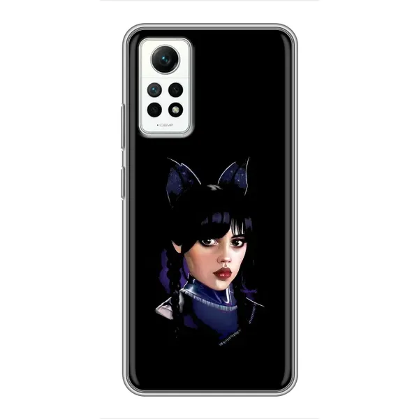 Чохол з принтом «серйозна Венздей» для Xiaomi Redmi Note 12 Pro (4g)