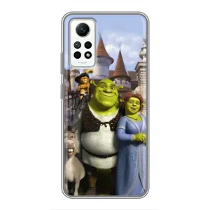 Чохол з мультфільмом Шрек на Xiaomi Redmi Note 12 Pro (4g) (Казкові герої Шрека)