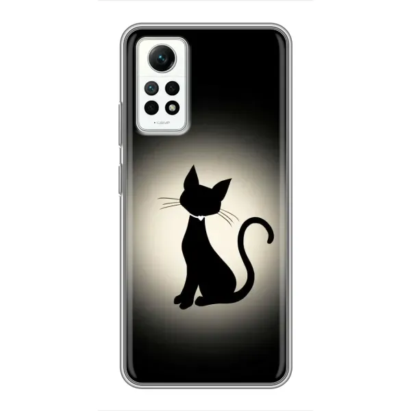 Чехол с принтом «Силуэт котика» для Xiaomi Redmi Note 12 Pro (4g) Чехол с принтом «Силуэт котика» для Xiaomi Redmi Note 12 Pro (4g)