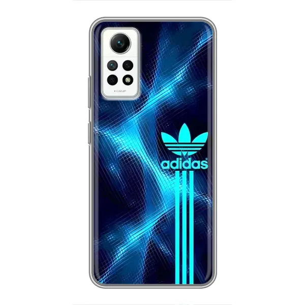 Чохол з принтом «Синій Адідас» для Xiaomi Redmi Note 12 Pro (4g)