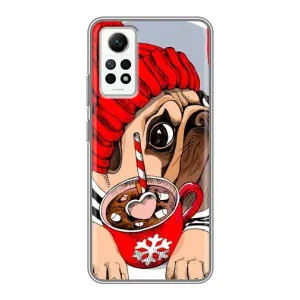Чохли з собаками для Xiaomi Redmi Note 12 Pro (4g) (VPrint) (Песик в шапці)