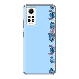 Чохол з принтом Стіч на Xiaomi Redmi Note 12 Pro (4g) (Стіч фон)