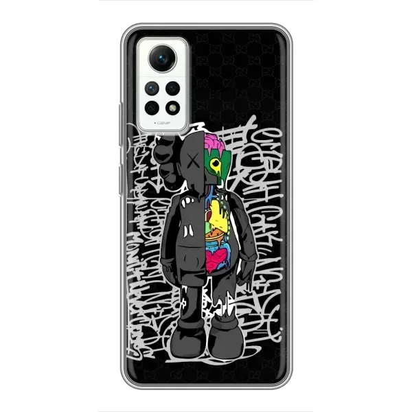Чохол з принтом «Стиль Bearbrick» для Xiaomi Redmi Note 12 Pro (4g)