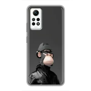 Чохли з Мавпами NFT для Xiaomi Redmi Note 12 Pro (4g) (AlphaPrint) (стильна мавпа NFT)