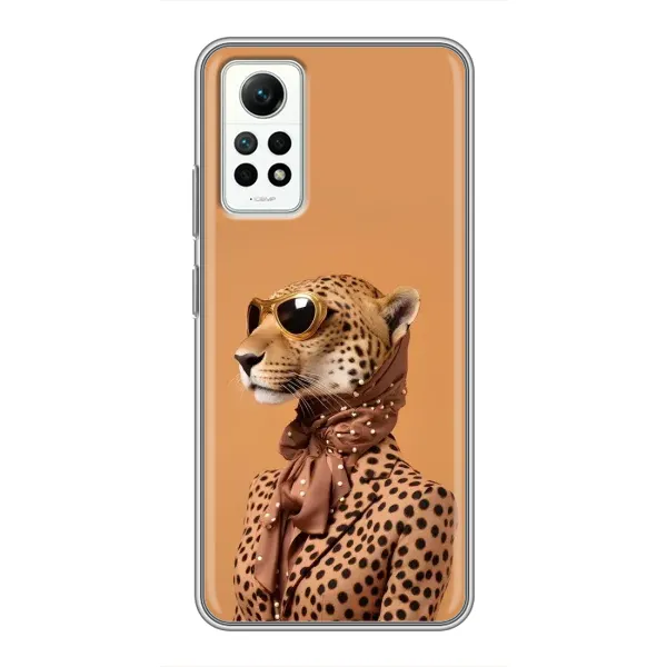 Чехол с принтом «Стильный леопард» для Xiaomi Redmi Note 12 Pro (4g)