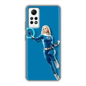 Чохол з принтом Фантастична четвірка для Xiaomi Redmi Note 12 Pro (4g) (Сью Сторм політ)