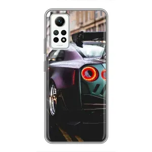 Чохли з Машинами на Сяомі Редмі Нот 12 Про (4g) (VPrint) (Тачка)