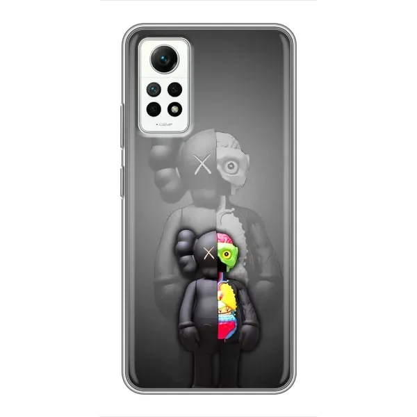 Чохол з принтом «Тіло Bearbrick» для Xiaomi Redmi Note 12 Pro (4g)