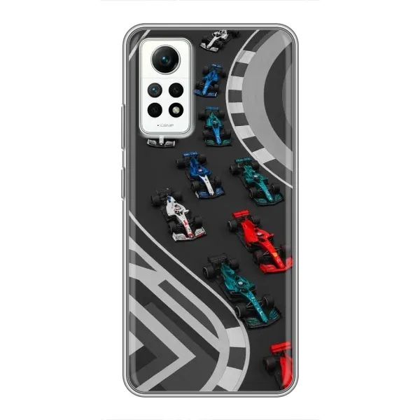 Чехол с принтом «Трасса Ф1» для Xiaomi Redmi Note 12 Pro (4g)