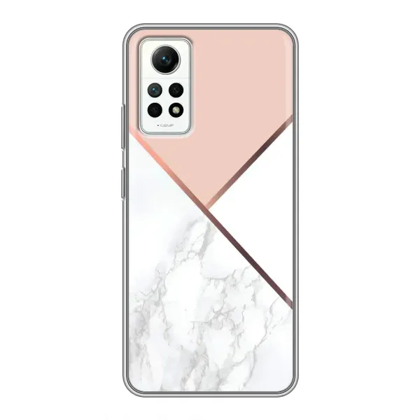 Чохол з принтом «Тройний мрамор» для Xiaomi Redmi Note 12 Pro (4g)