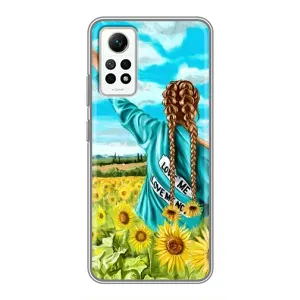 Чохол для Патріота України Xiaomi Redmi Note 12 Pro (4g) - (AlphaPrint) (Україночка)