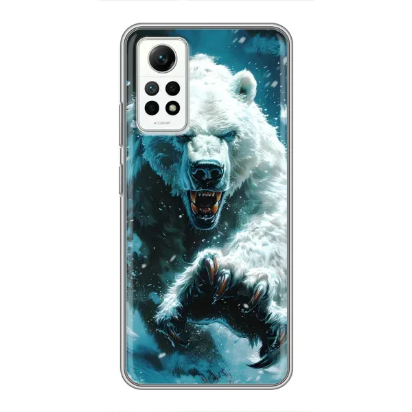 Чохол з принтом «Полярний ведмідь» для Xiaomi Redmi Note 12 Pro (4g)