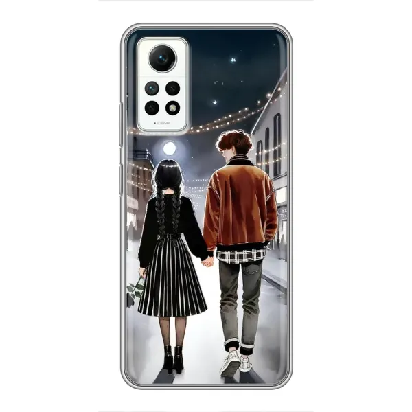 Чохол з принтом «Венздей та Тайлер» для Xiaomi Redmi Note 12 Pro (4g) Чохол з принтом «Венздей та Тайлер» для Xiaomi Redmi Note 12 Pro (4g)
