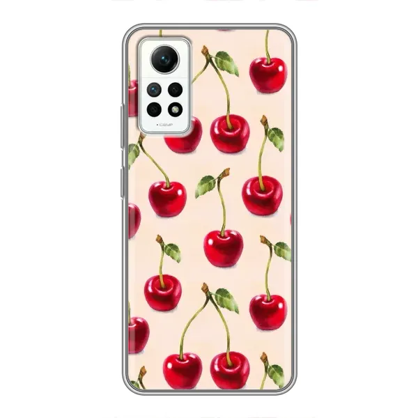 Чехол с принтом «Вишня» для Xiaomi Redmi Note 12 Pro (4g)
