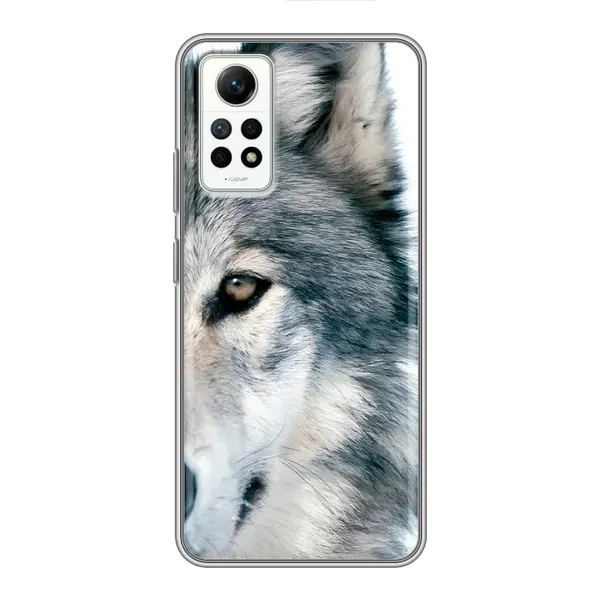 Чехол с принтом «Волк» для Xiaomi Redmi Note 12 Pro (4g)