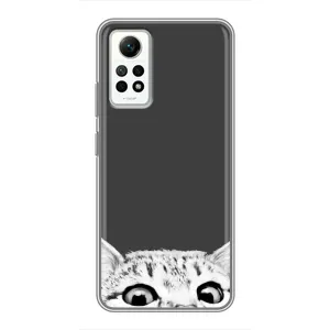 Чохол на Сяомі Редмі Нот 12 Про (4g) з Котиками (VPrint) (Виглядає котик)