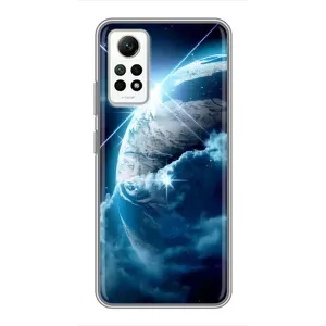Космічні Чохли для Сяомі Редмі Нот 12 Про (4g) (VPrint) (Земля з космоса)