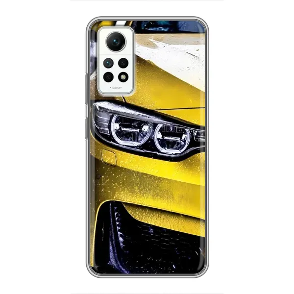 Чехол с принтом «Желтая машина» для Xiaomi Redmi Note 12 Pro (4g)