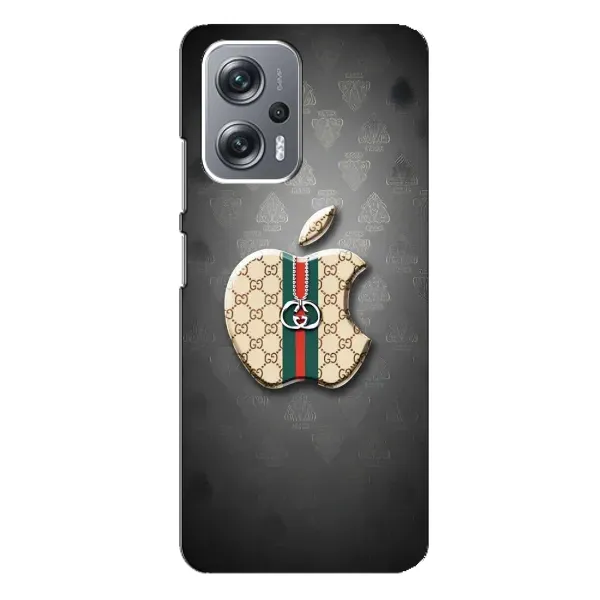 Чехол с принтом «Apple gucci» для Xiaomi Redmi Note 12 Pro Plus Чехол с принтом «Apple gucci» для Xiaomi Redmi Note 12 Pro Plus