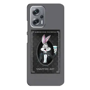 Брендновые Чехлы для Xiaomi Redmi Note 12 Pro Plus - (PREMIUMPrint) (Бакс Бани LV)