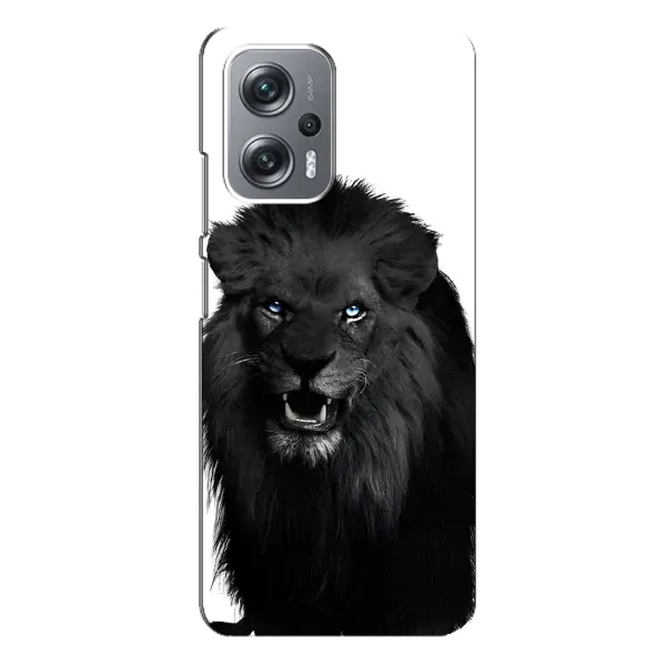 Чохол з принтом «Чорний ЛЕВ» для Xiaomi Redmi Note 12 Pro Plus