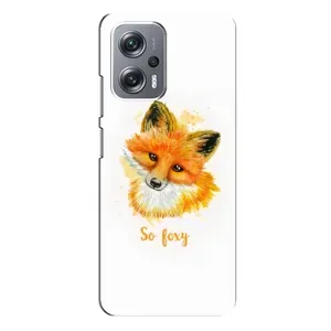 Чехлы с картинкой Лисички для Xiaomi Redmi Note 12 Pro Plus (VPrint) (Девочка Лиса)