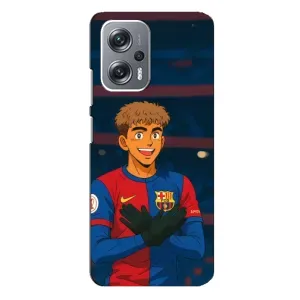Чохол з принтом «Футболіст Ямаль» для Xiaomi Redmi Note 12 Pro Plus