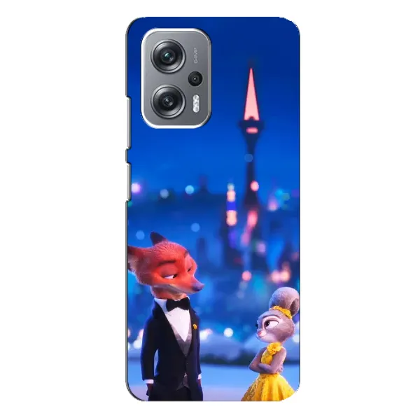 Чехол с принтом «Романтический вечер Зверополис» для Xiaomi Redmi Note 12 Pro Plus
